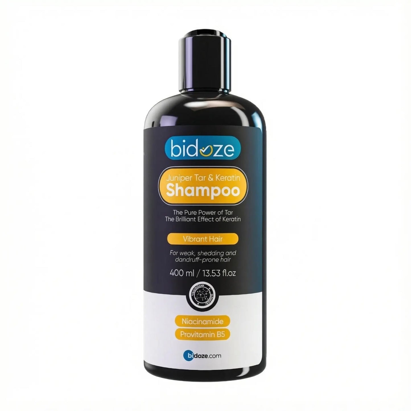 Bidoze Ardıç Katranı & Keratin Şampuanı 400 Ml | Kepek, Kaşıntı ve Dökülme Karşıtı