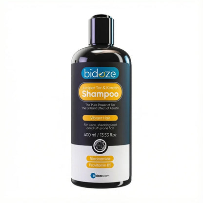Bidoze Ardıç Katranı & Keratin Şampuanı 400 Ml | Kepek, Kaşıntı ve Dökülme Karşıtı